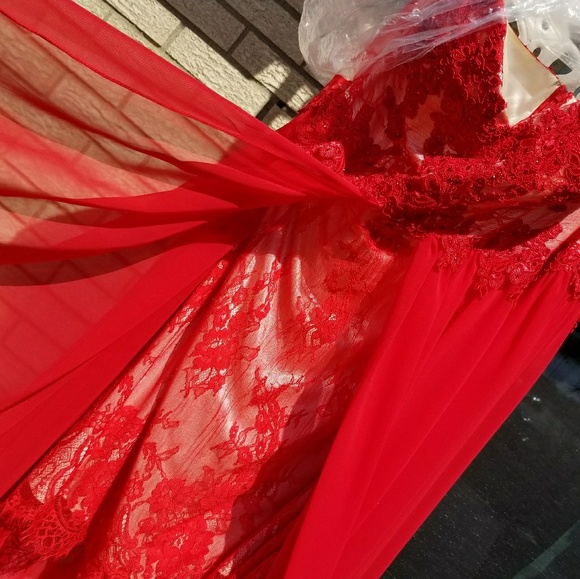 Plus Size Prom Dress - Picture 1 of 5